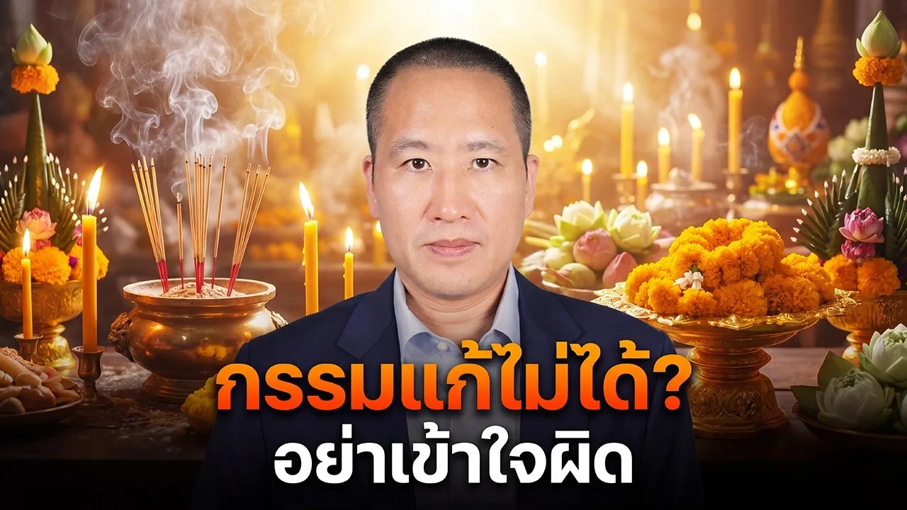 กรรมแก้ไม่ได้ แต่ผลของกรรมเบาได้ พระไตรปิฎกบอกวิธีไว้แล้ว