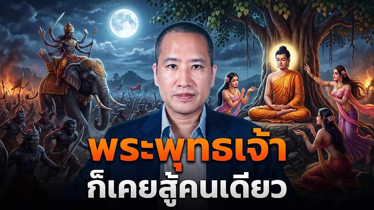 วันที่พระพุทธเจ้าต้องสู้กับพญามารเพียงลำพัง