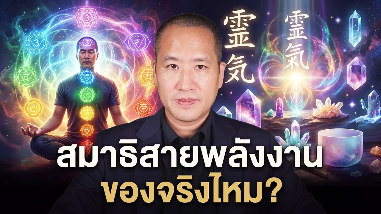สมาธิสายพลังงาน ของจริงไหม? คำตอบจากคนที่ฝึกจากอเมริกา หินผลึก จักระ ออร่า เรกิ