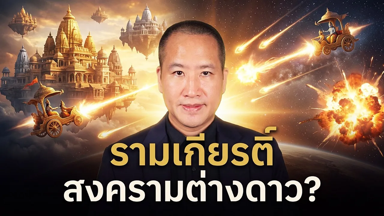 รามเกียรติ์ อาจเป็นบันทึกสงครามต่างดาว -- วิมานบุษบก อาวุธพรหมาสตร์ และนครลอยฟ้าสามนคร