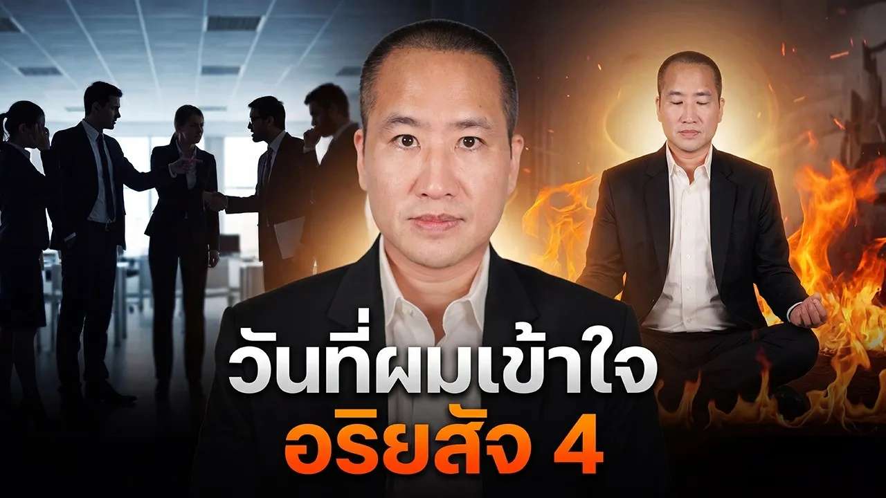 วันที่ผมเข้าใจอริยสัจ 4 และชีวิตการทำงานไม่เหมือนเดิมอีกต่อไป