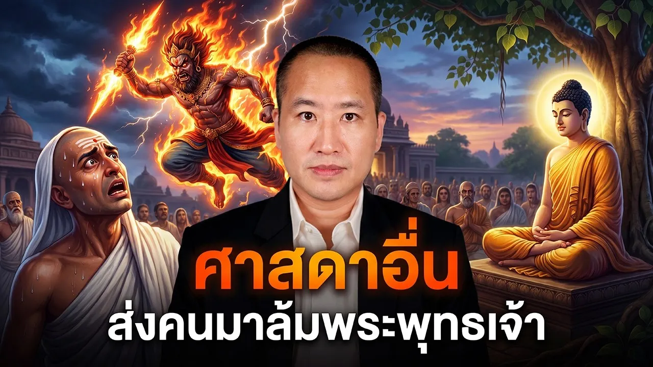 ศาสดาเชนส่งคนมาล้มพระพุทธเจ้า แต่แพ้ด้วยคำถามเดียว พาหุงบทที่ 6