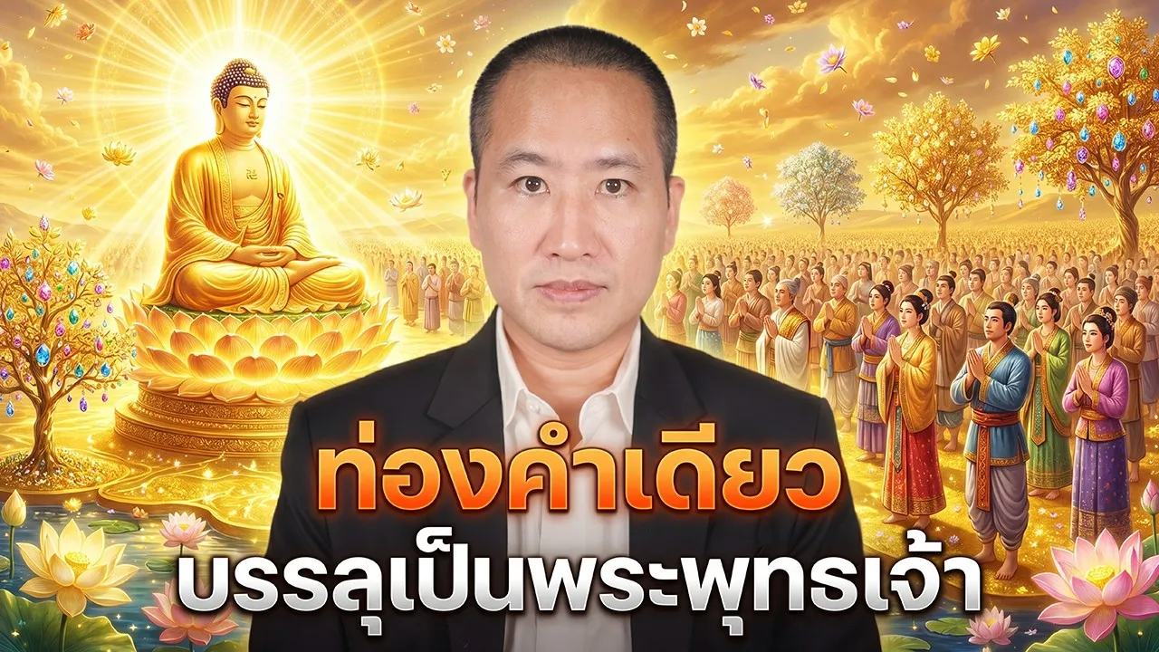 อมิตาพุทธ: ท่องคำเดียว ไปสุขาวดี และบรรลุเป็นพระพุทธเจ้า?